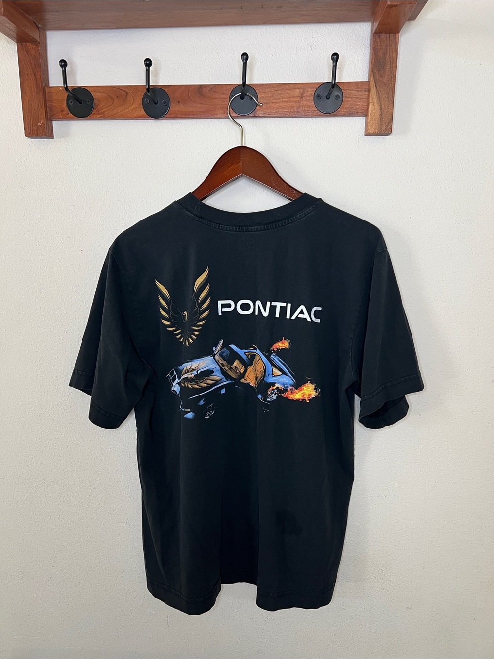 GM Official Pontiac Car Shirt Unisex Size Large Retro